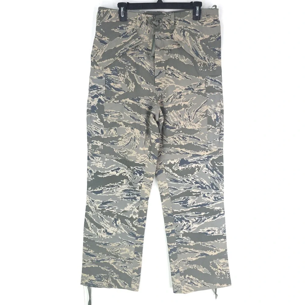 Apecs Air Force Medium Tiger Stripe Camo Cargo Pant Tactical Military 33X31